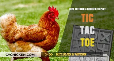 Training Chickens to Play Tic Tac Toe