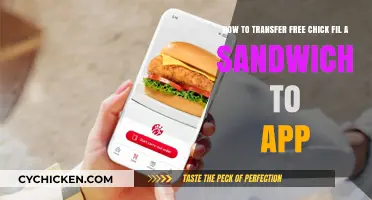 Transfer Your Free Chick-fil-A Sandwich to the App Easily
