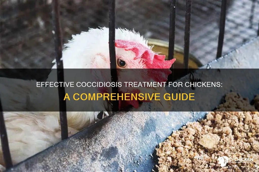 how to treat a chicken for cocci