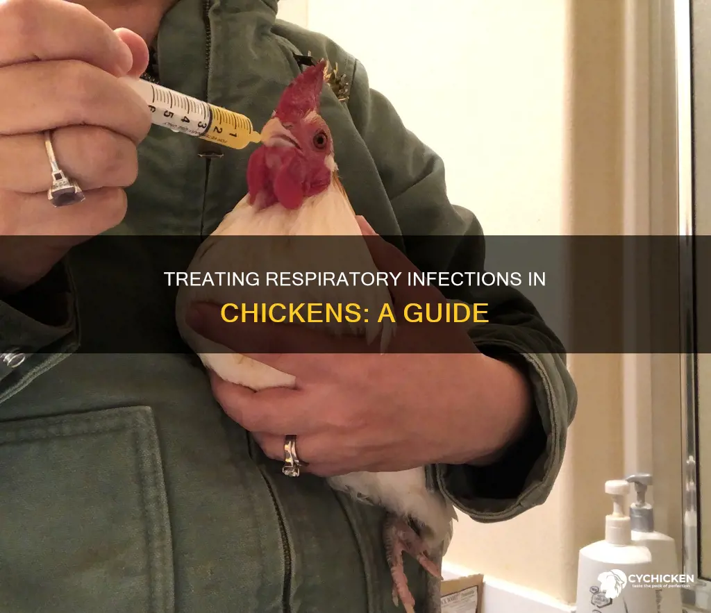 how to treat a chicken with a respiratory infection