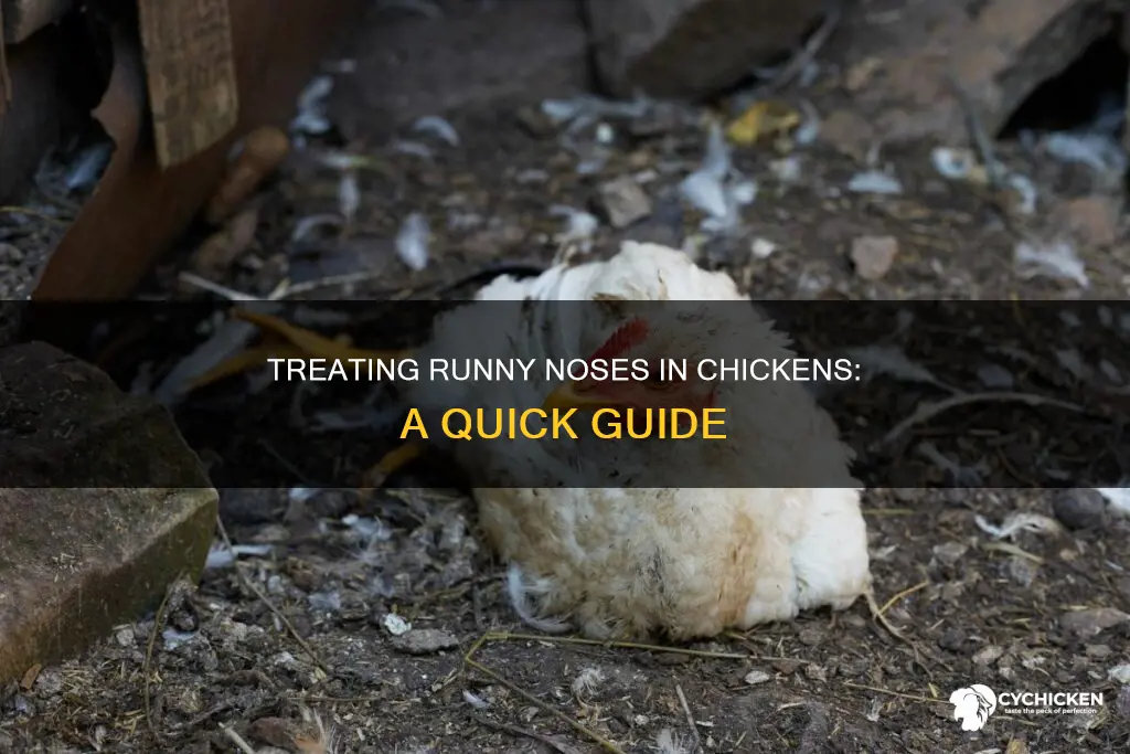 how to treat a chicken with a runny nose