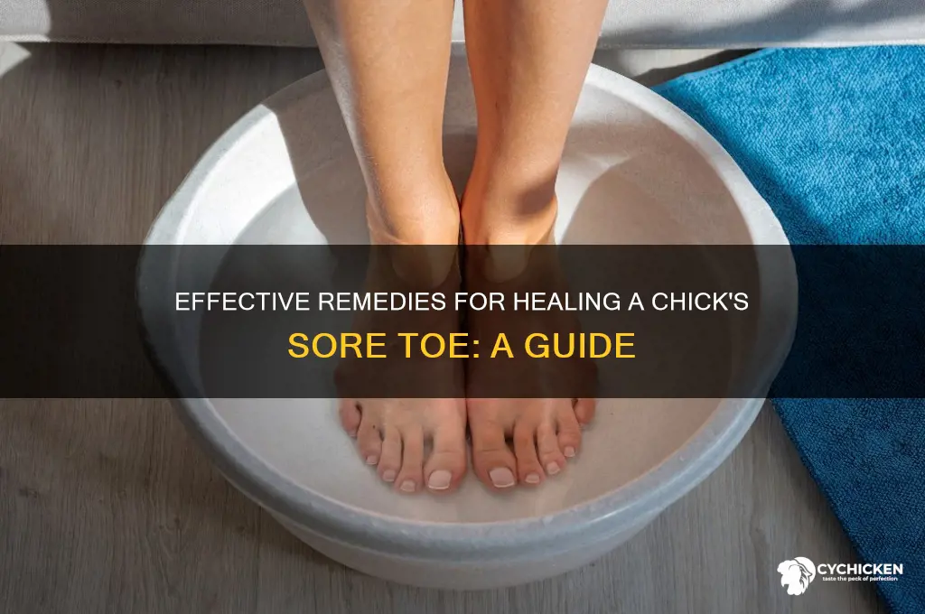 how to treat a chick