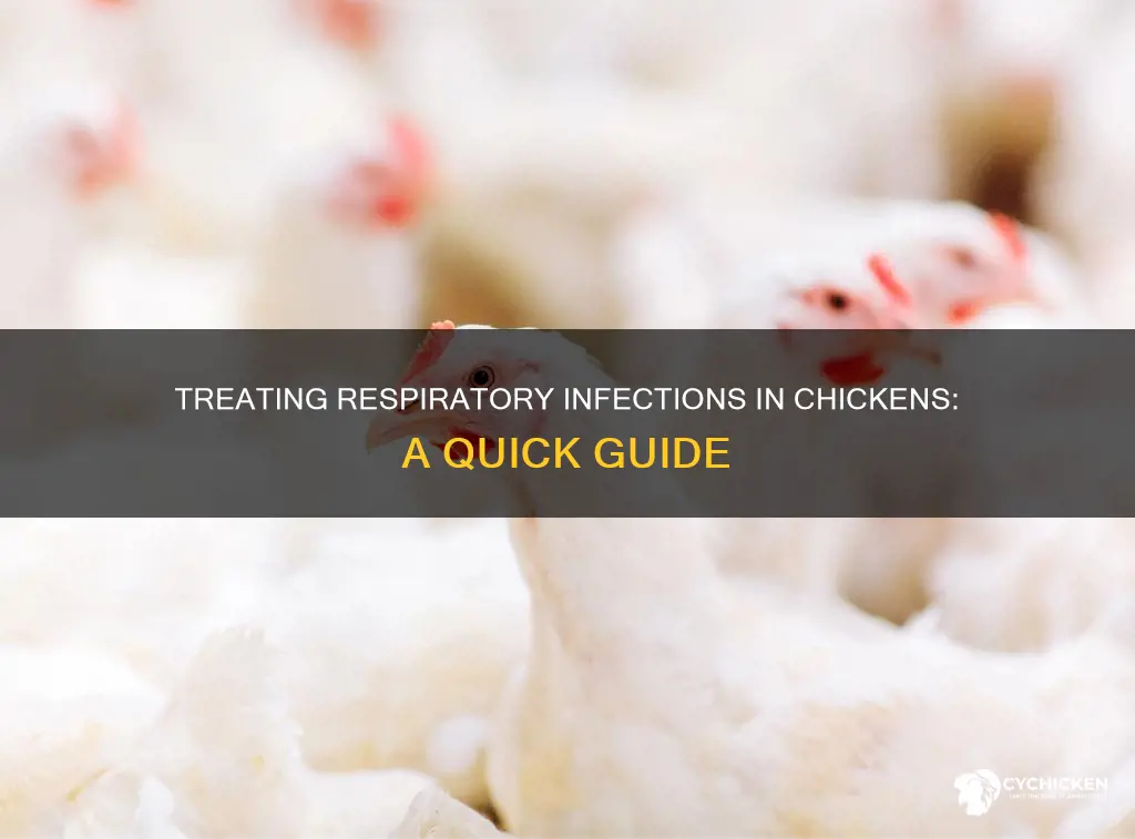 how to treat a respiratory infection in a chicken