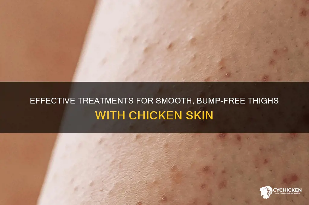 how to treat chicken skin on thighs