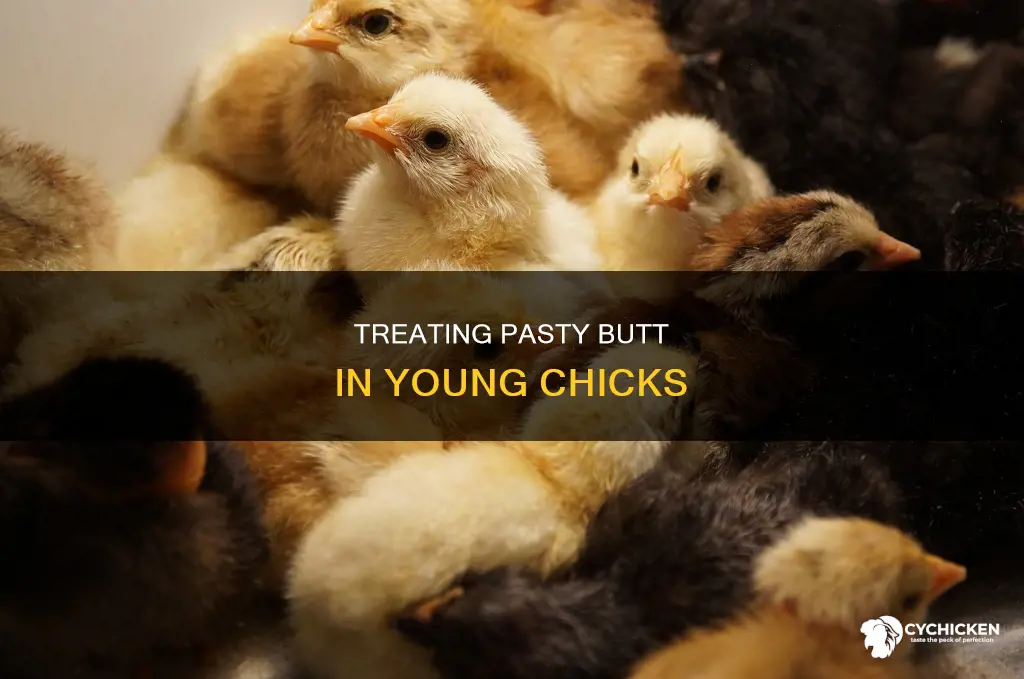 how to treat pasty butt on 4day old chicks