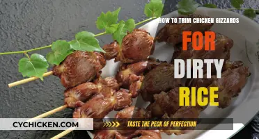 Mastering Chicken Gizzard Prep for Perfect Dirty Rice: A Trimming Guide