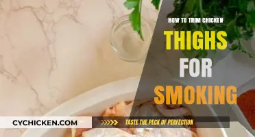 Master Smoking Chicken Thighs: Easy Trimming Tips for Perfect Results