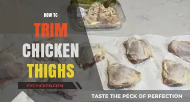 Mastering the Art of Trimming Chicken Thighs: A Step-by-Step Guide