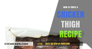 Mastering Chicken Thighs: Effortlessly Triple Your Recipe for Big Batches