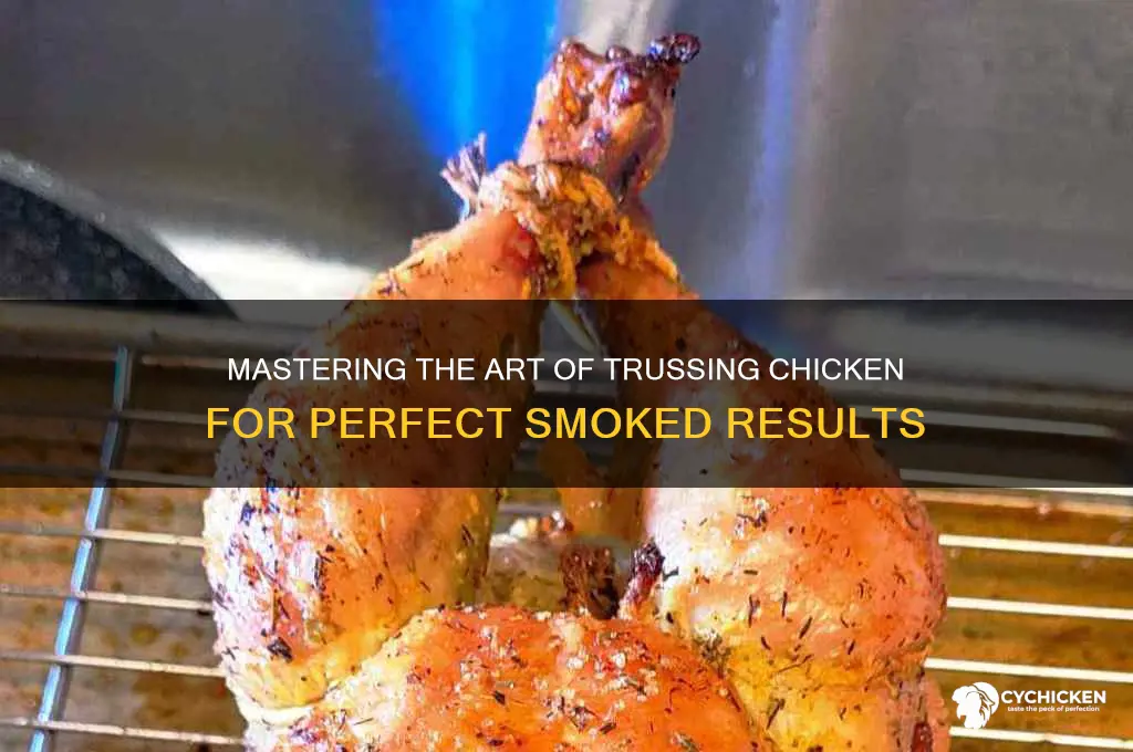 how to truss a chicken for smoking