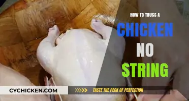 Mastering the Art of Trussing Chicken Without Kitchen Twine