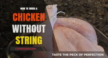 Mastering the Art of Trussing Chicken Without String: A Simple Guide