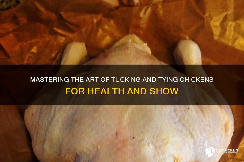 how to tuck and tie a chicken
