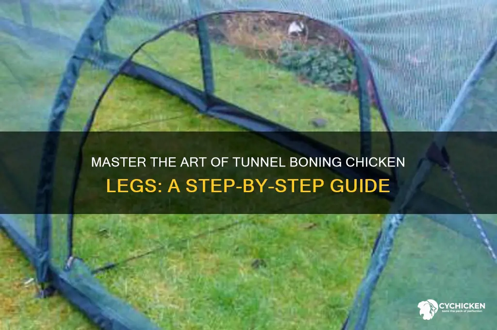 how to tunnel bone a chicken leg