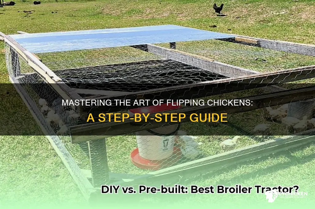 how to turn a chicken upside down