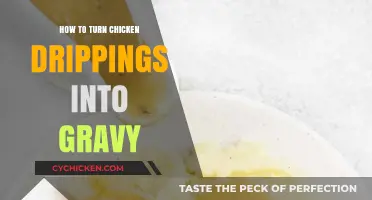 Transform Chicken Drippings into Rich, Flavorful Gravy: Easy Steps