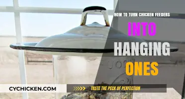 DIY Hanging Chicken Feeder: Simple Conversion Tips for Poultry Owners