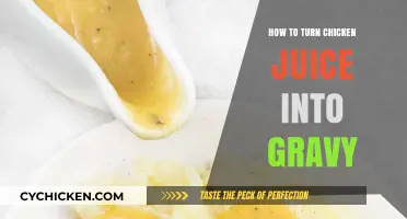 Transform Chicken Juice into Rich, Flavorful Gravy: Easy Steps