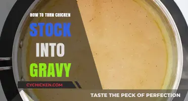Transform Chicken Stock into Rich, Flavorful Gravy in Simple Steps