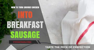 Transform Ground Chicken into Delicious Homemade Breakfast Sausage Easily