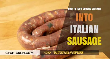 Transform Ground Chicken into Authentic Italian Sausage at Home