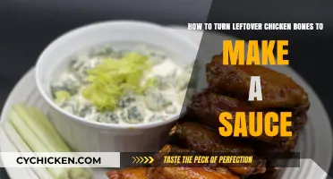 Transform Leftover Chicken Bones into Rich, Flavorful Sauce Easily