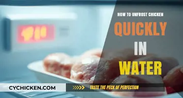 Quickly Thaw Frozen Chicken in Water: A Safe and Efficient Method