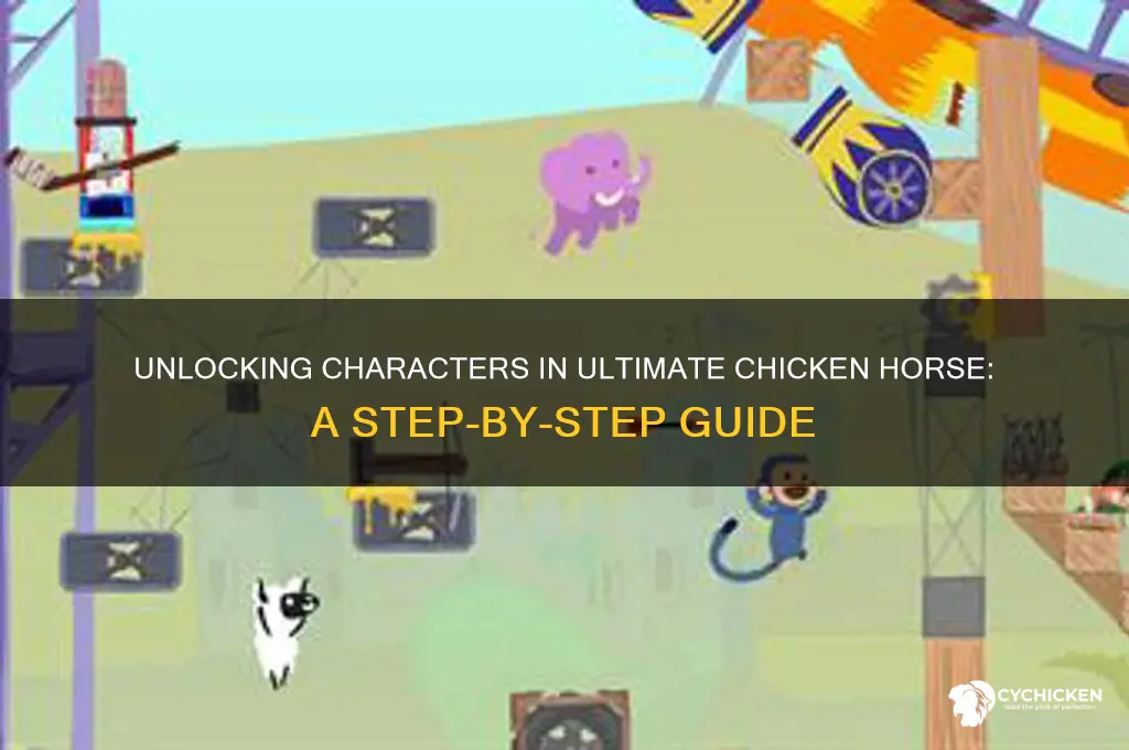 how to unlock characters in ultimate chicken horse