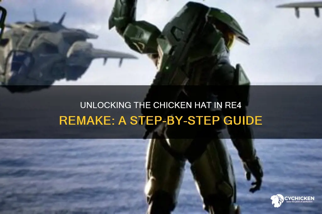 how to unlock chicken hat re4 remake