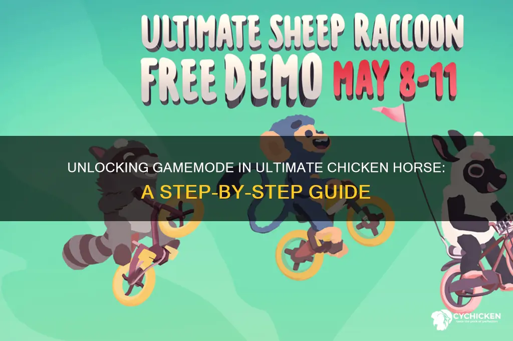how to unlock gamemode on ultimate chicken horse