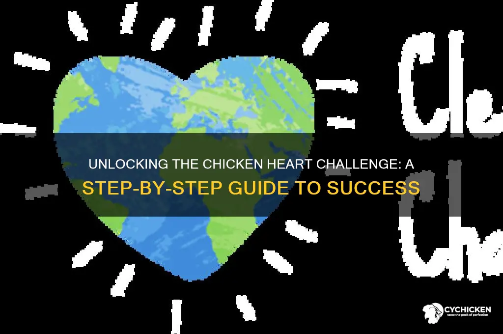 how to unlock the chicken heart challenge