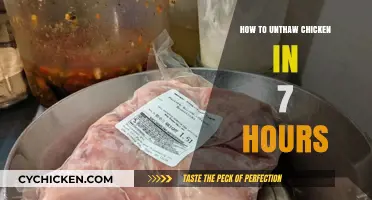 Quick Thawing Tips: Safely Defrost Chicken in Just 7 Hours