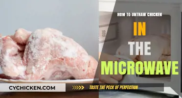 Quickly Safely Unthaw Chicken in the Microwave: A Step-by-Step Guide