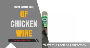 Mastering the Art of Unwrapping Chicken Wire: A Step-by-Step Guide