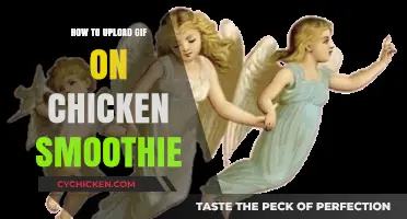 Uploading GIFs on Chicken Smoothie: A Step-by-Step Guide