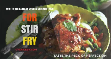 Quick Stir-Fry Ideas Using Pre-Cooked Chicken Thighs for Busy Cooks