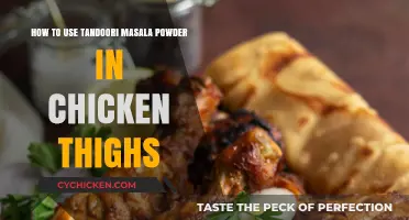 Flavorful Chicken Thighs: Mastering Tandoori Masala Powder Techniques