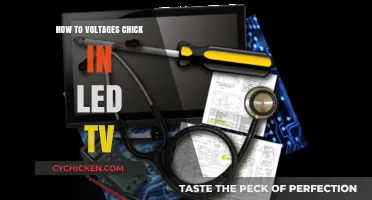 How to Check Voltages in LED TVs: A Step-by-Step Guide
