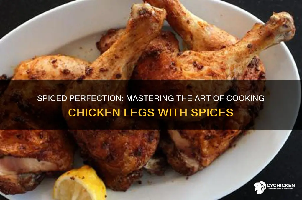 how to vook chicken legs with spives