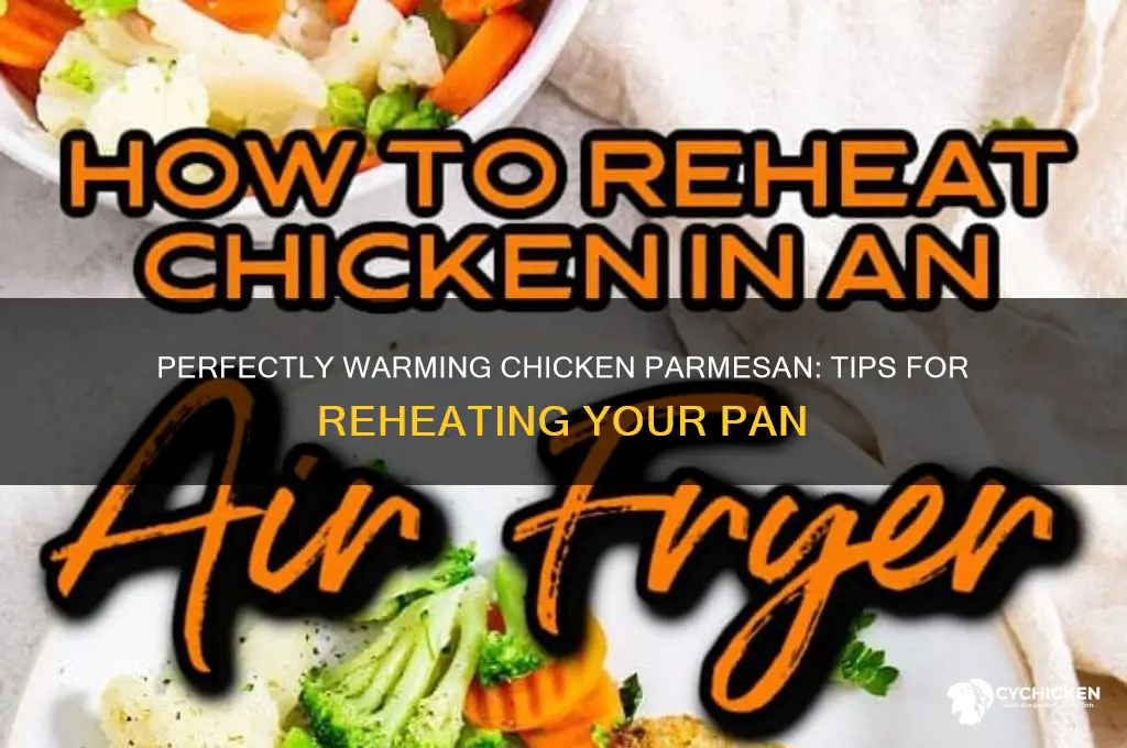 how to warm a pan of chicken parmesan