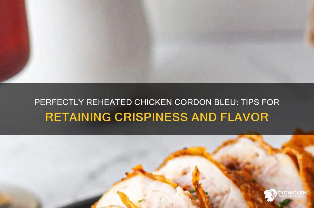 how to warm up chicken cordon bleu