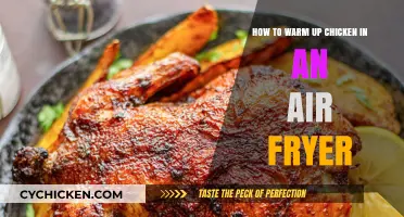Quickly Warming Up Chicken in an Air Fryer