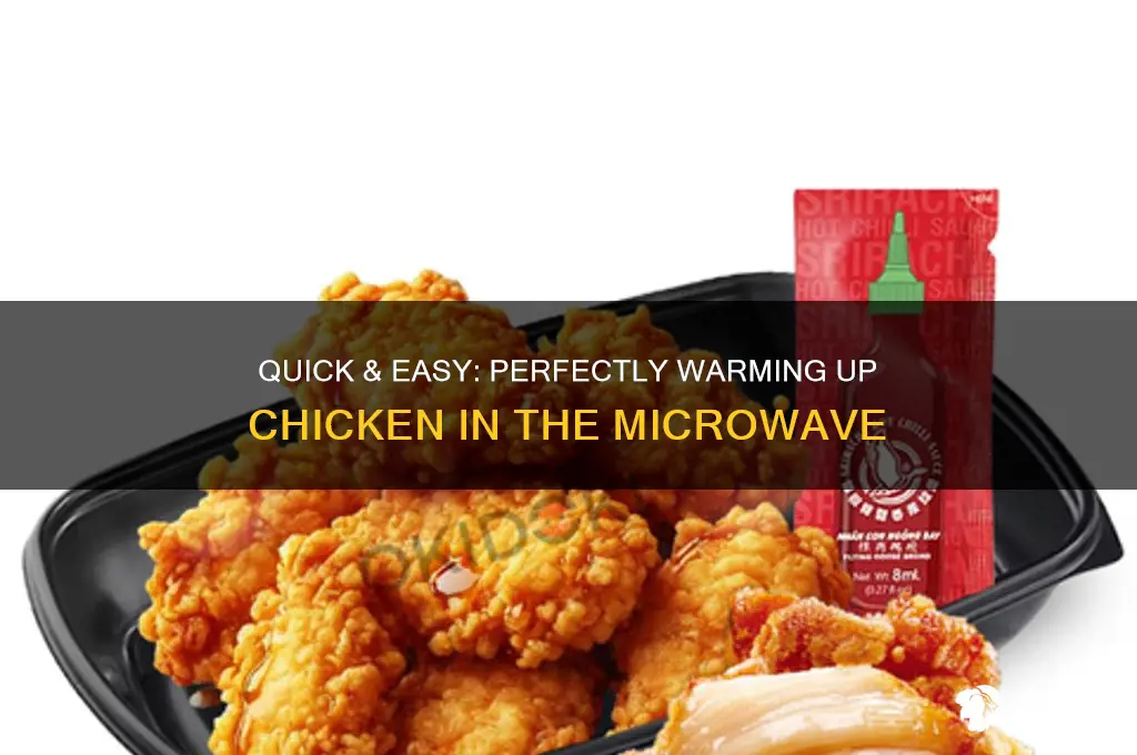 how to warm up chicken in microwave