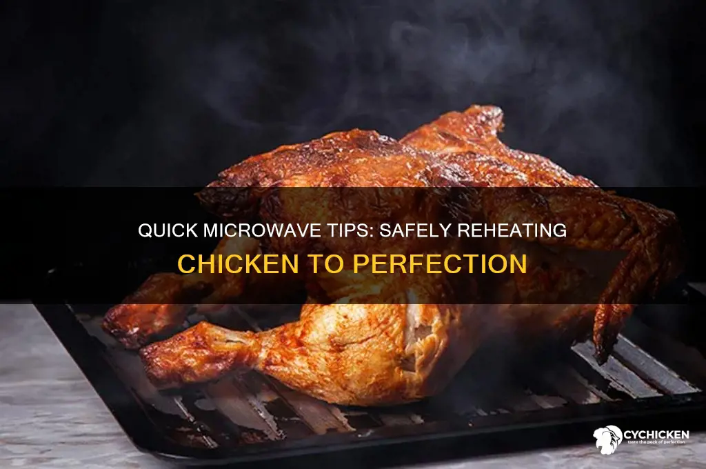 how to warm up chicken in the microwave