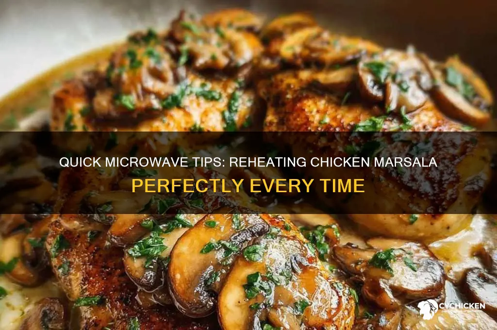 how to warm up chicken marsala microwave