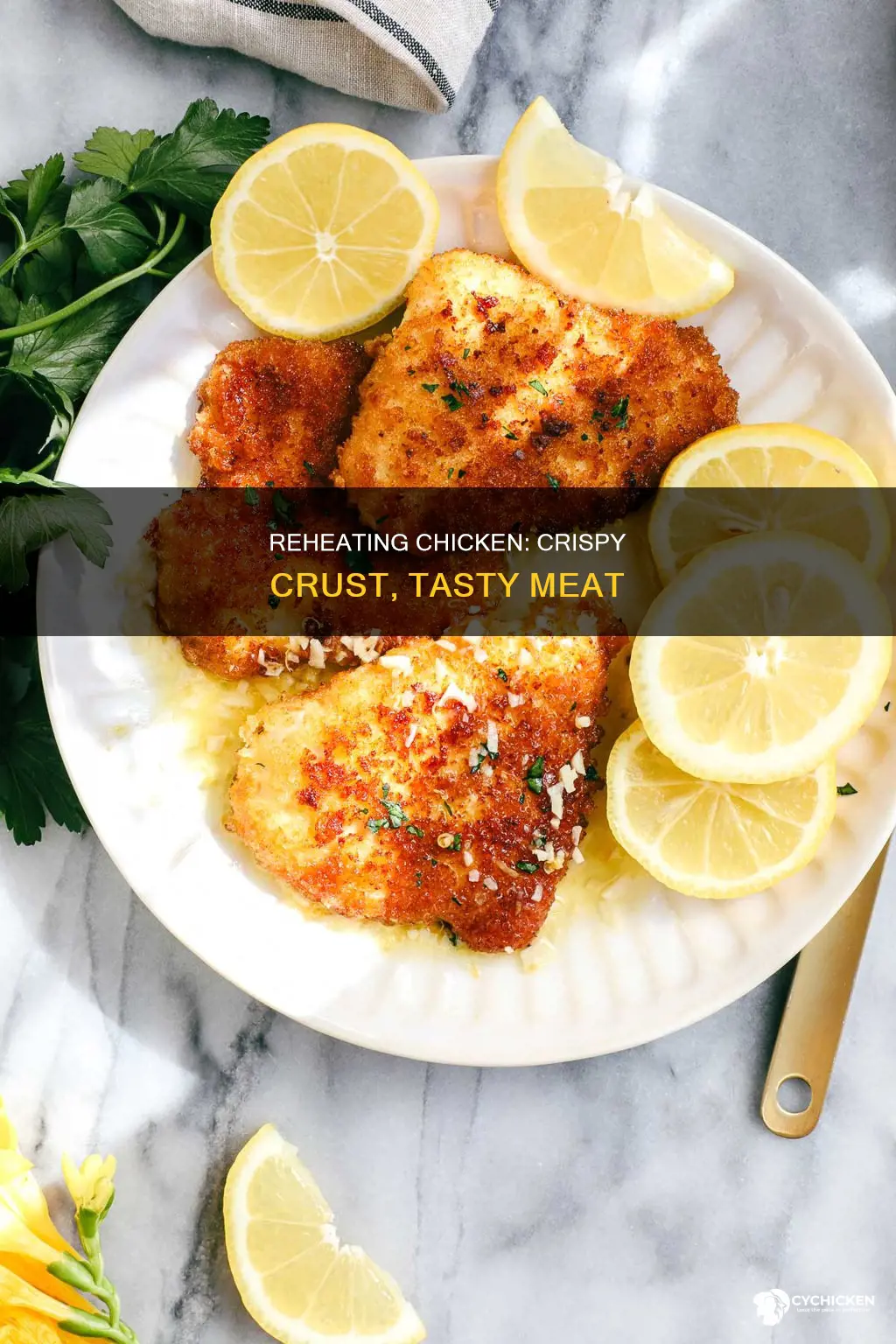 how to warm up chicken so crust is crispy
