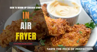Quickly Warm Up Chicken Strips with an Air Fryer