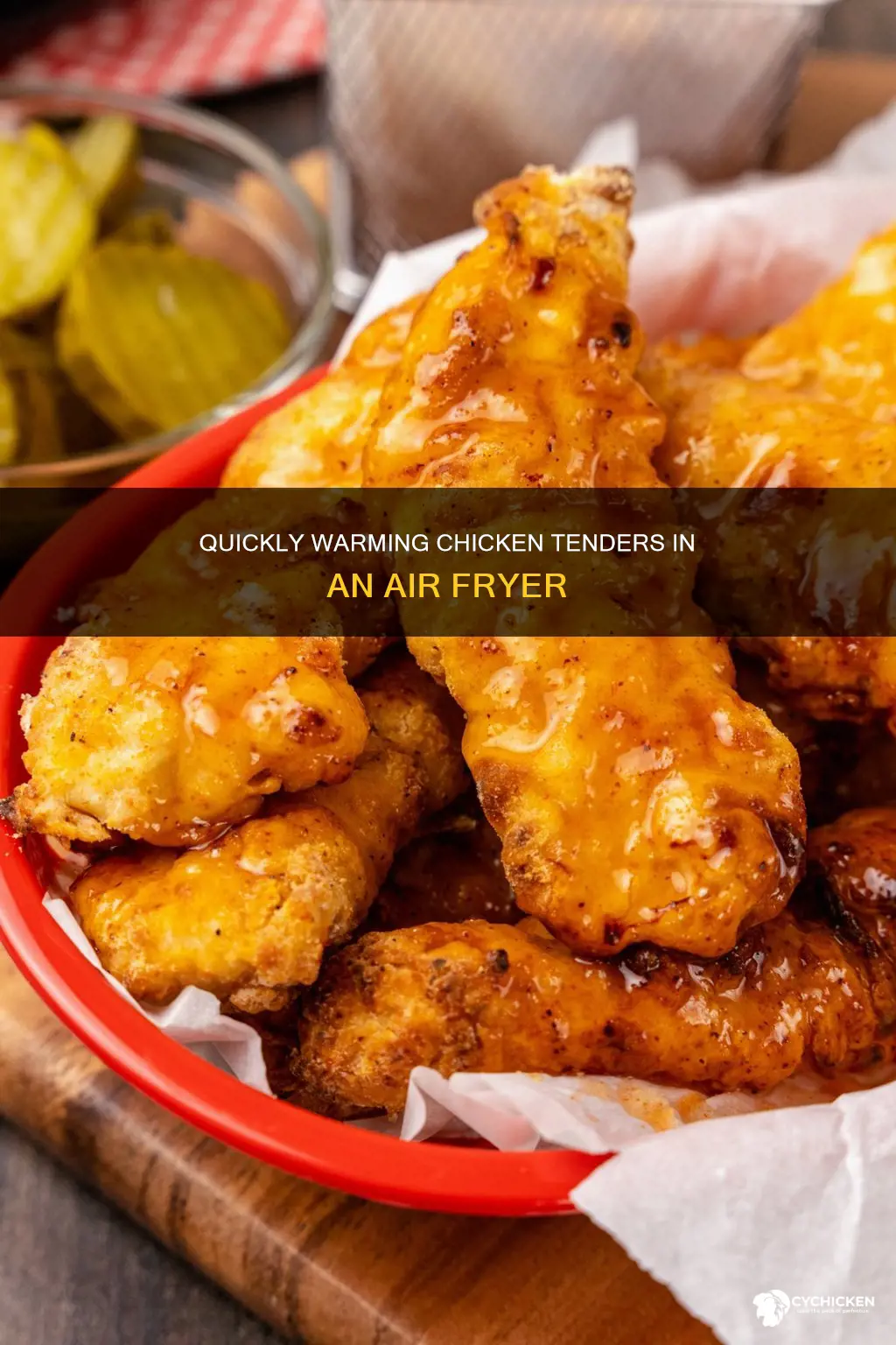 how to warm up chicken tenders in air fryer