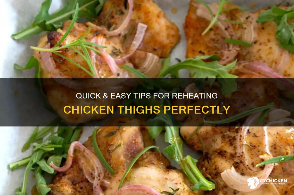 how to warm up chicken thighs
