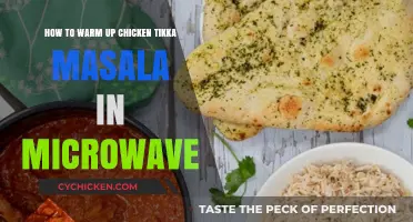 Quickly Warming Chicken Tikka Masala in the Microwave